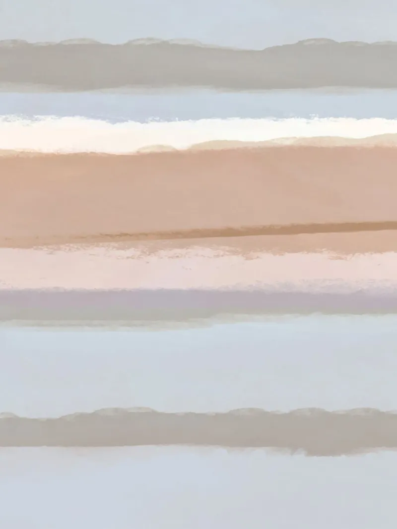 Strips 6A | Minimal Pastel Blues Backlit Folie von sabidussi