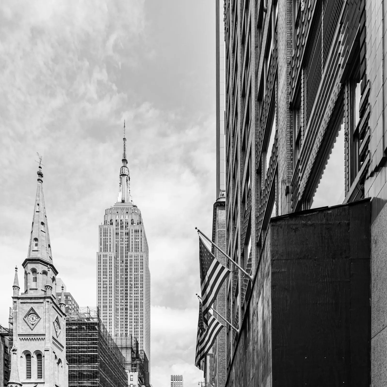 Bandiere americane della città di New York pellicola backlit da Carinaprint