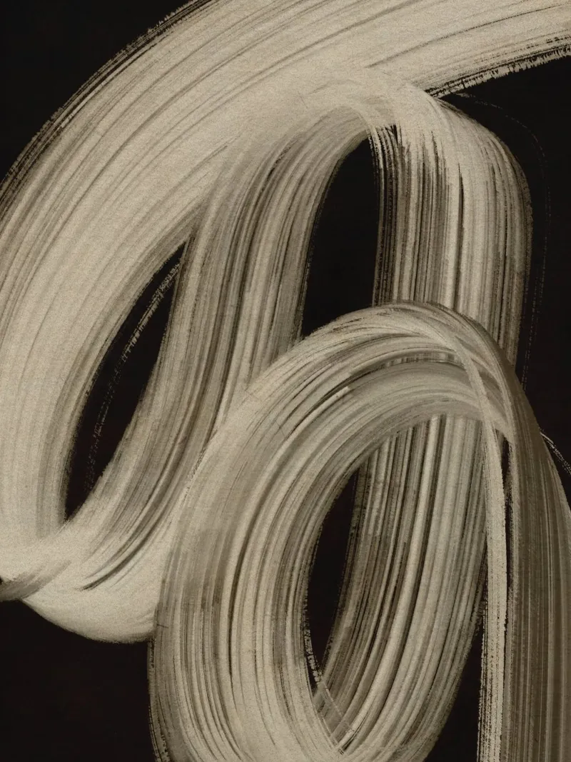 Gray Strokes No 5 carta hahnemühle da treechild