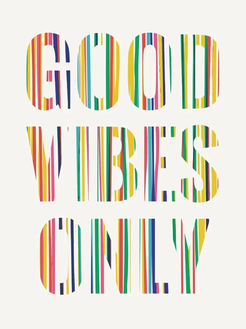 Good vibes only hahnemühle by Little Dean