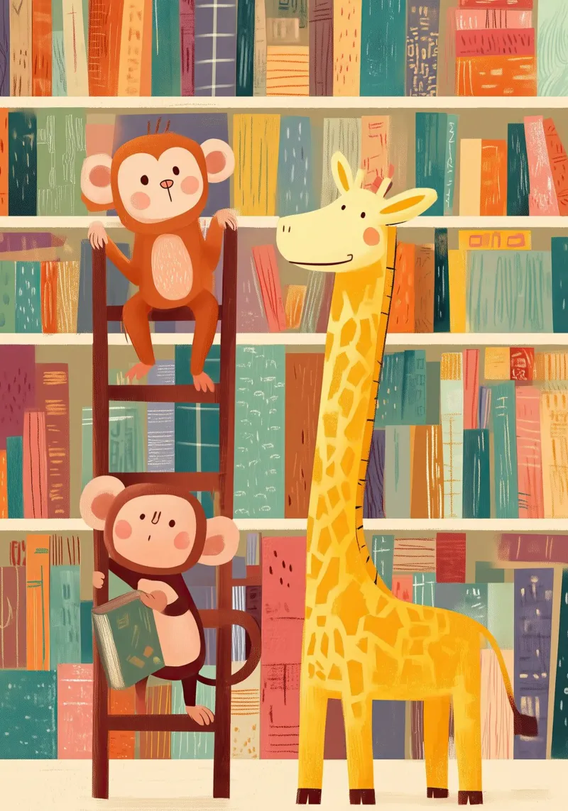 Tall Tales and Tiny Readers pellicola backlit da Kiara