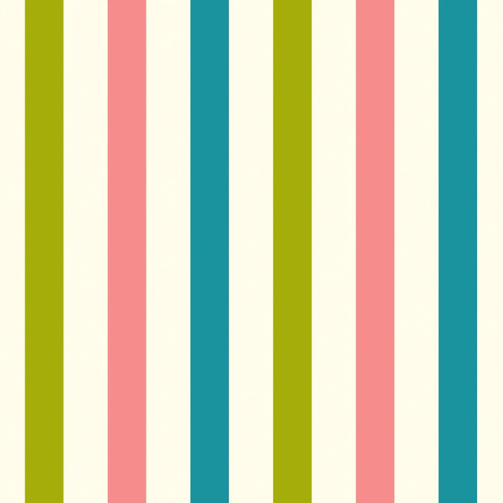 Retro 60s Vibrant Summer Vibes Stripes No1 alluminio dibond da TijanaArtStudio88