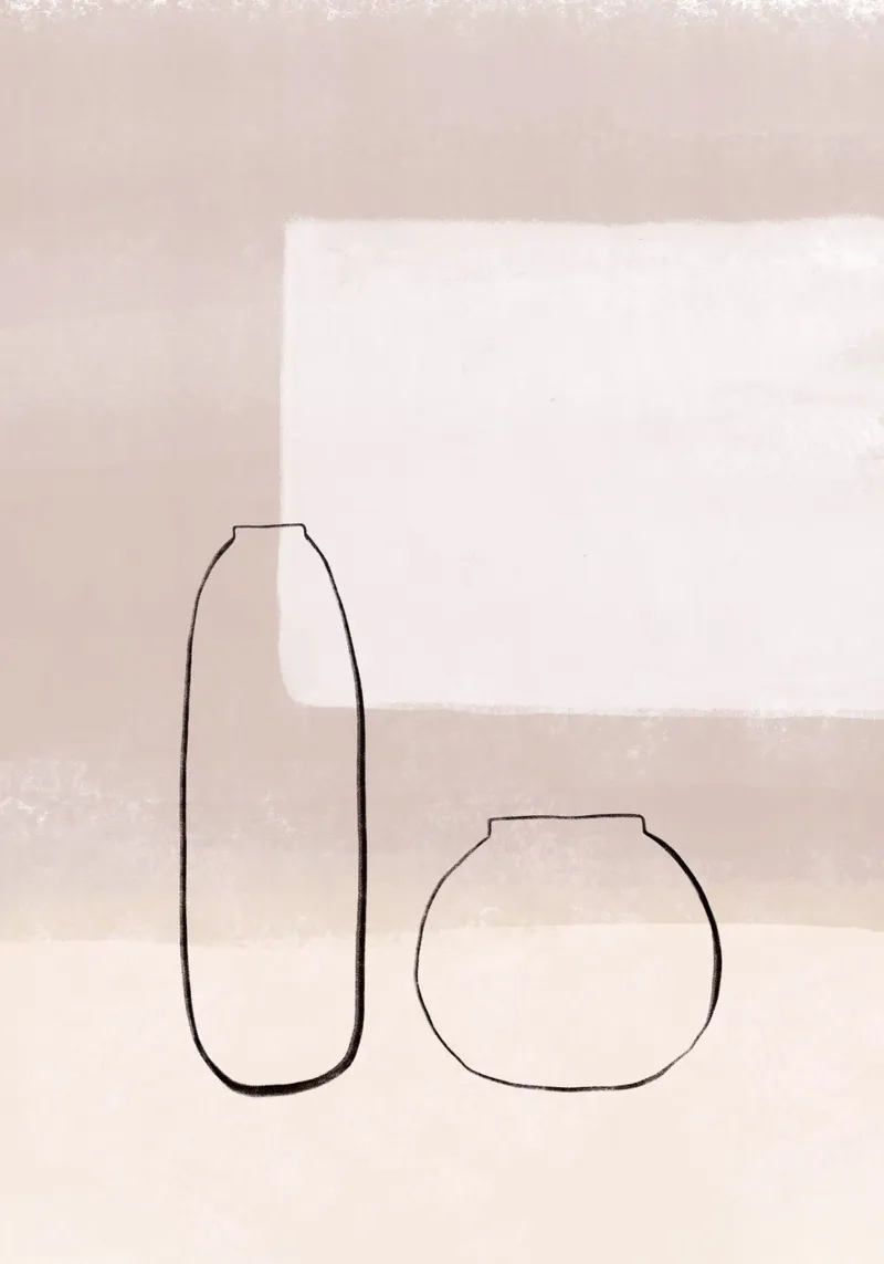 Abstract Minimalism I metacrilato de BAINAI