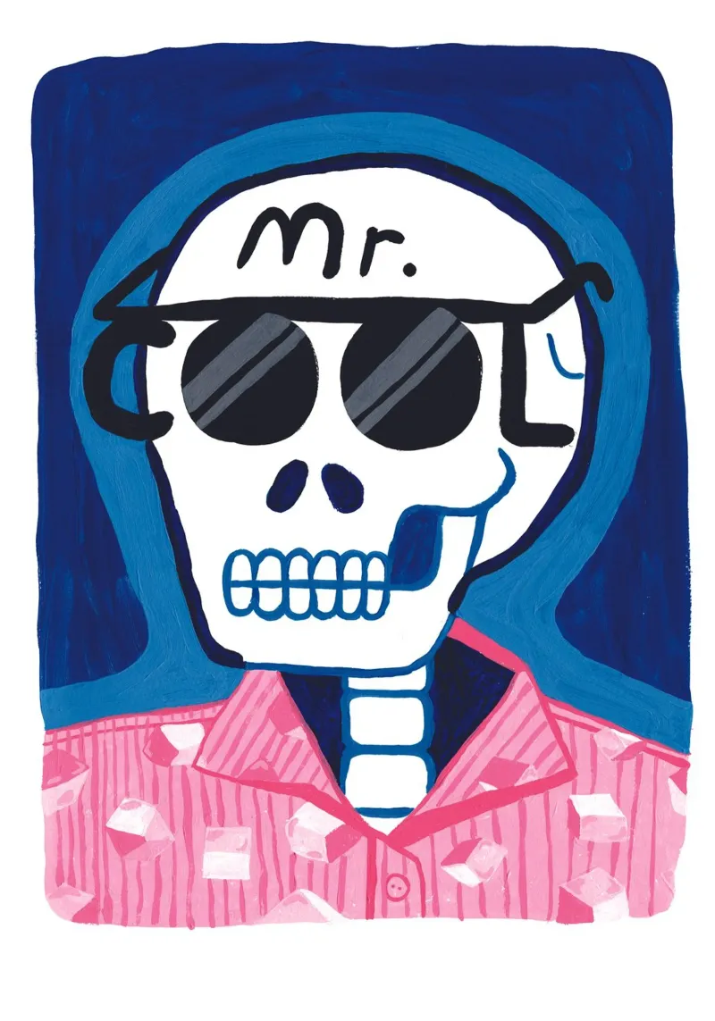 Mr. Cool carta hahnemühle da Alex Foster