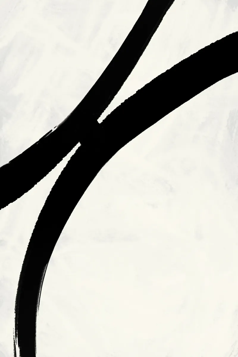 Black Strokes No 10 carta hahnemühle da treechild