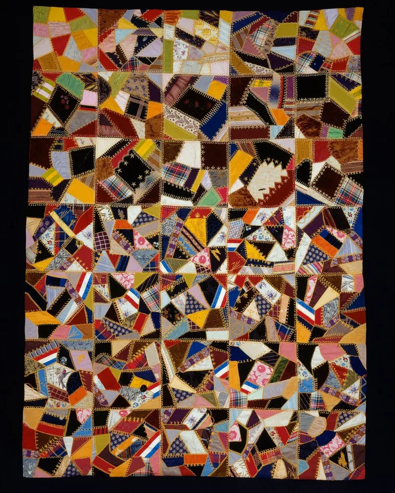 Crazy Quilt colorful carta hahnemühle da vintageshop
