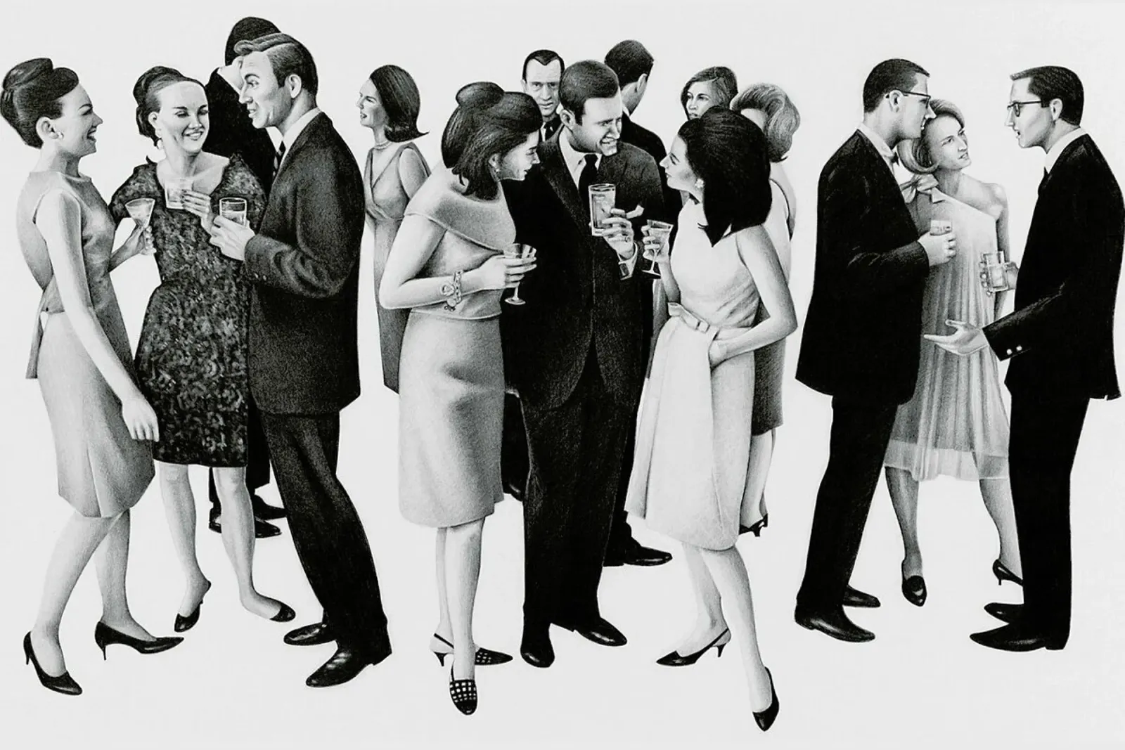 The Cold War poster con telaio in legno da Doug Smock