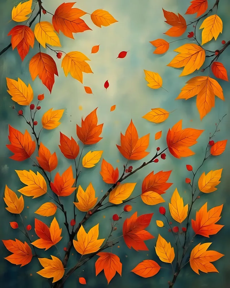 Autunno_3 carta hahnemühle da Farb- und Blütenzauber by LK