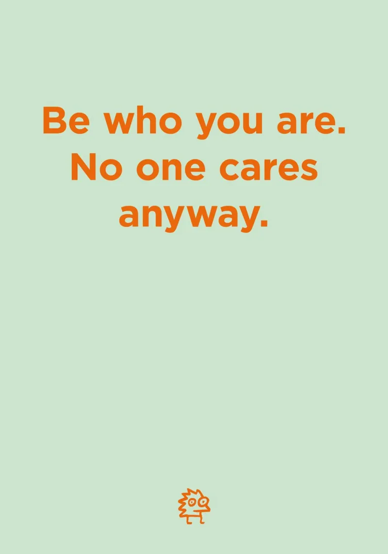 Be who you are. 02 alluminio dibond da Art Fart