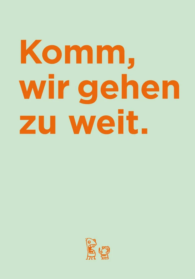 Komm, wir gehen zu weit. 02 plexiglass da Art Fart