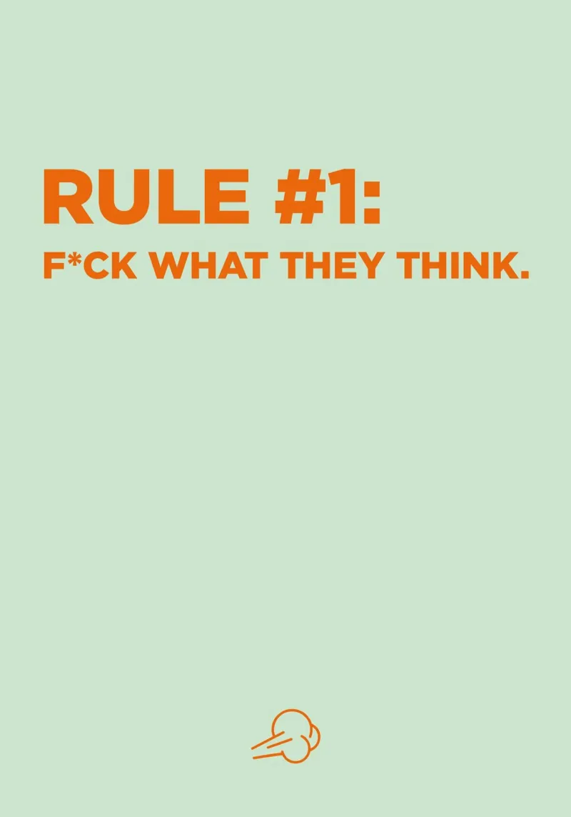 F*ck what they think. 02 metacrilato de Art Fart