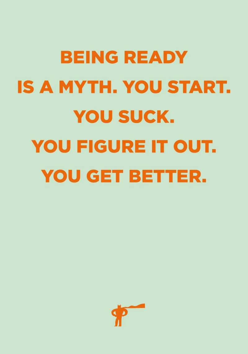Being ready is a myth. 02 plexiglass da Art Fart