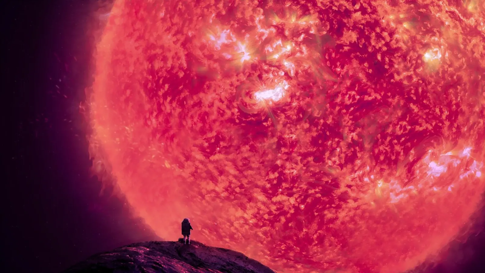 Sun Walker pellicola backlit da Astro Aesthetics