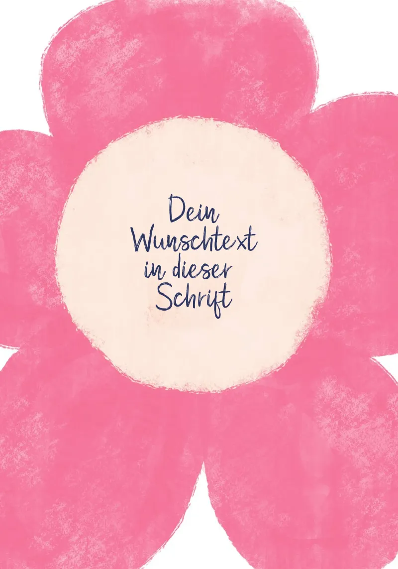 Wunschtext Blume pellicola backlit da BAINAI
