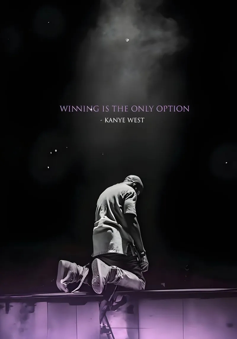 Kanye West plexiglass da Type & Tape
