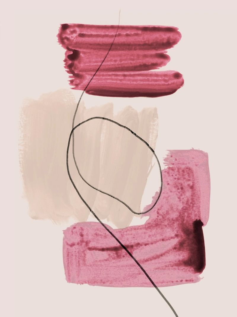 abstract lines and shapes no. 1 plexiglass da IRIS LEHNHARDT FINE ART