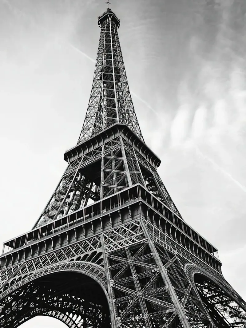 Torre Eiffel Parigi pellicola backlit da Osbaldoart