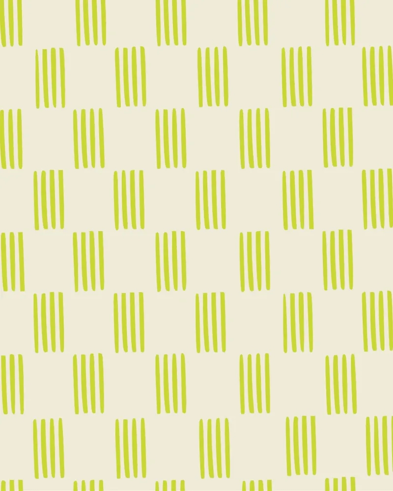 Metro chartreuse alluminio dibond da Little Dean