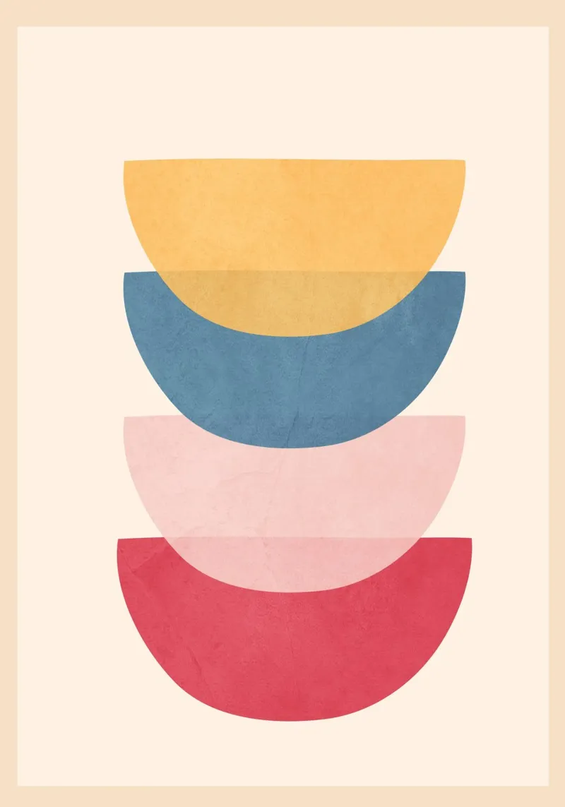 Soft Shapes 20 alluminio dibond da cityart