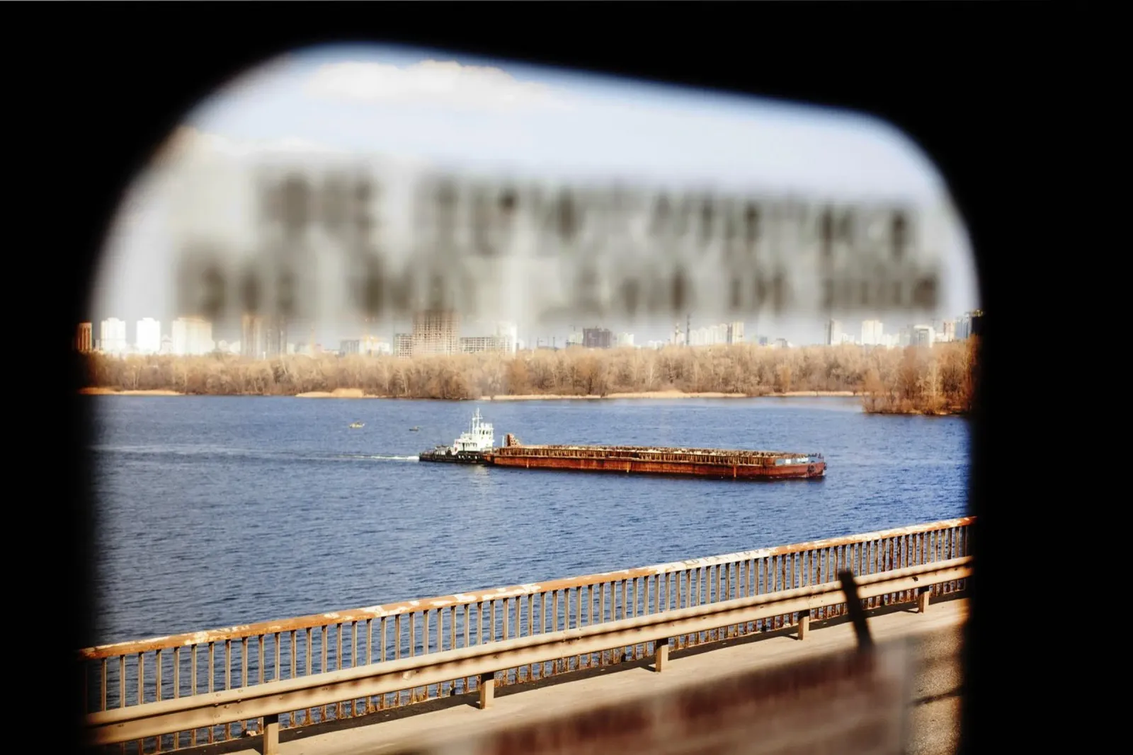 Djnpr, Fiume Kyiv, Ucraina carta hahnemühle da Simon Koy