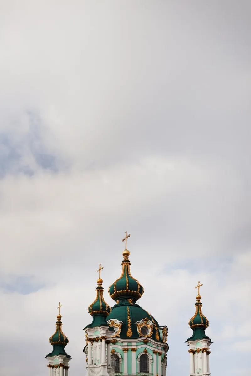 Monastero, Ucraina alluminio dibond da Simon Koy