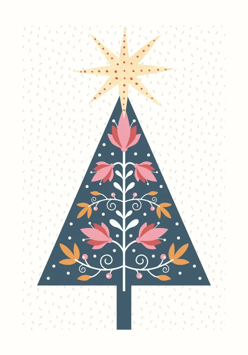Christmas Tree pellicola backlit da PinkCandyWalls