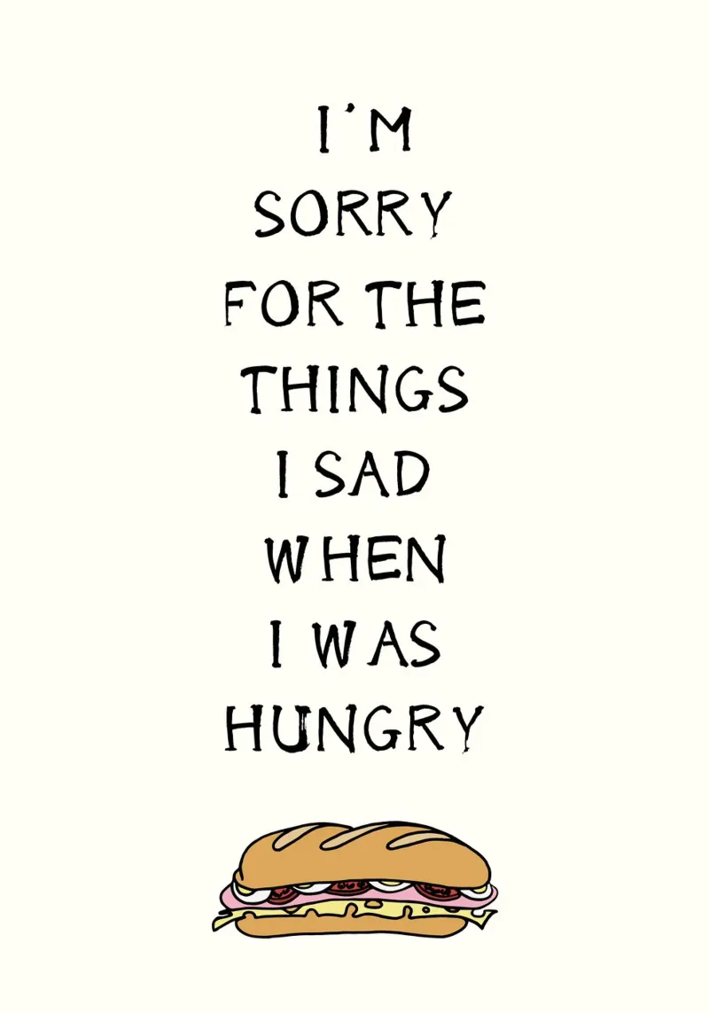 I'm sorry I was hungry pellicola backlit da PinkCandyWalls