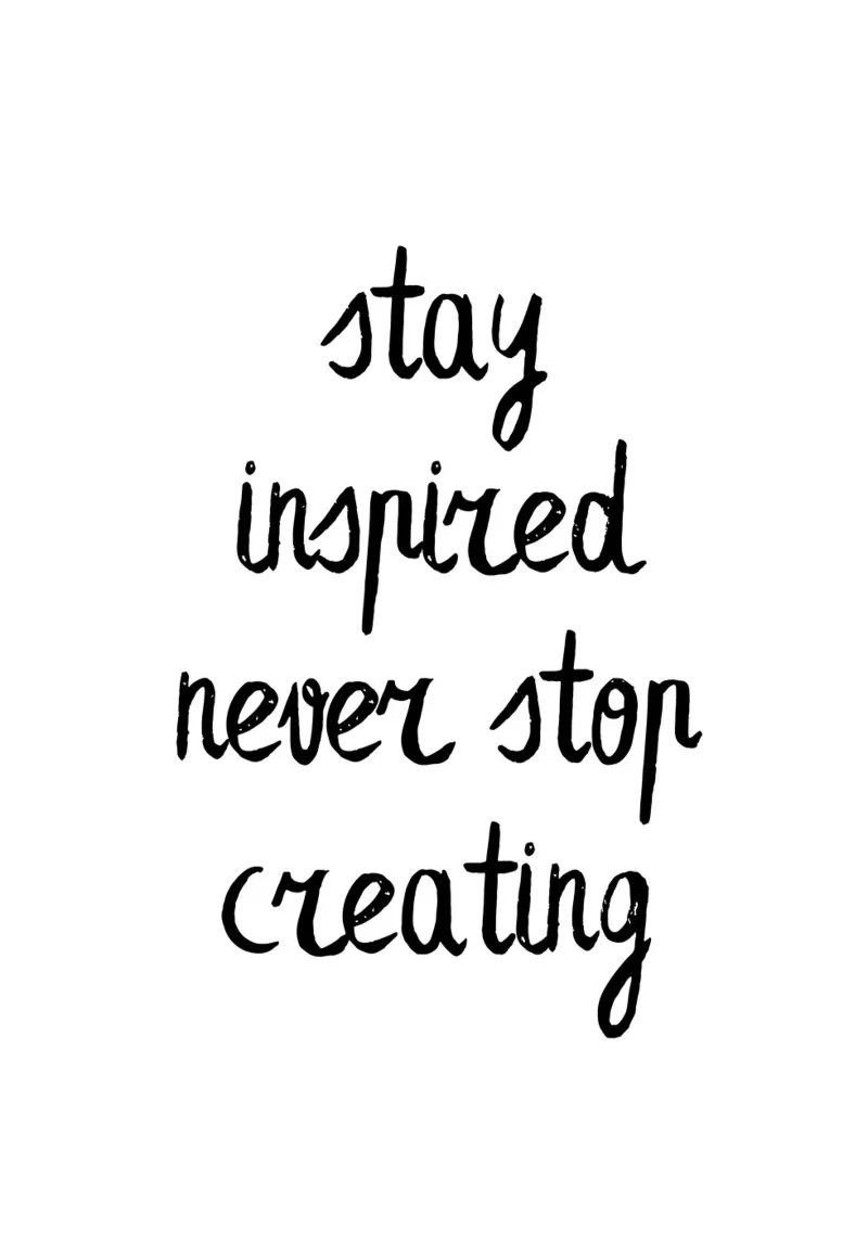 Stay inspired pellicola backlit da PinkCandyWalls