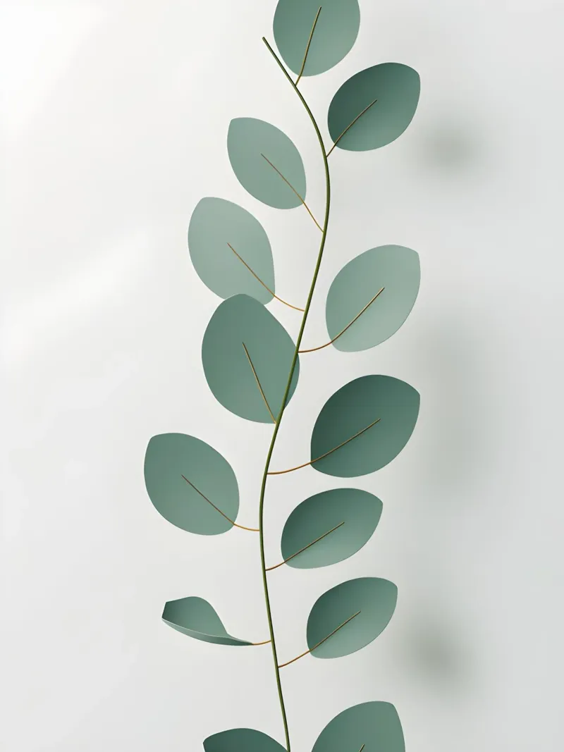 Gebogener Zweig Hahnemühle von Botanical Gallery