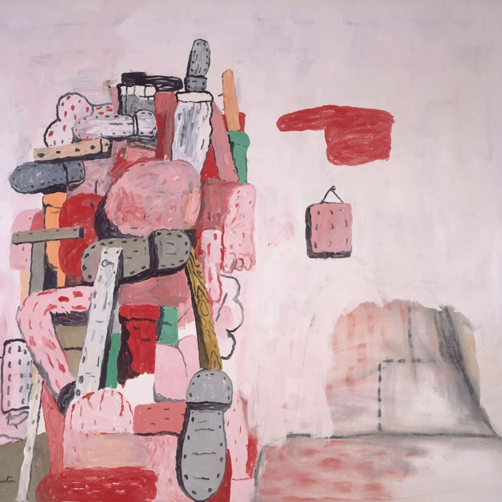 Torre Philip Guston pellicola backlit da Riley Art Studio