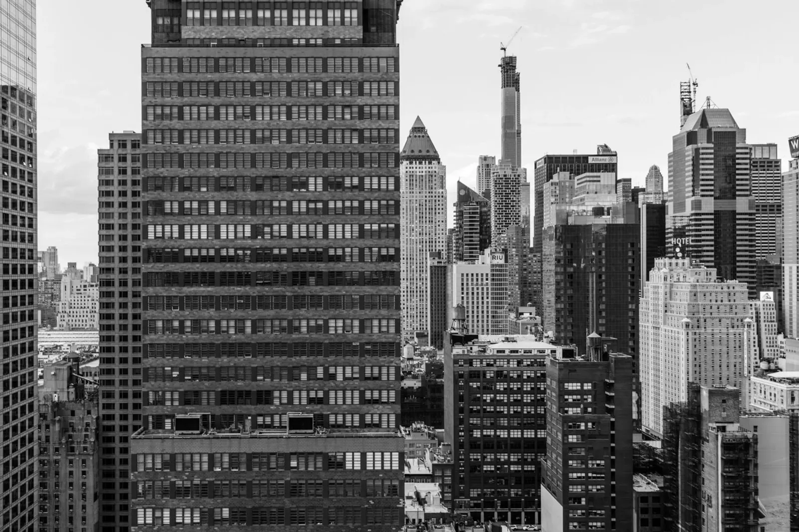Amore a Manhattan Arte B&N pellicola backlit da Carinaprint