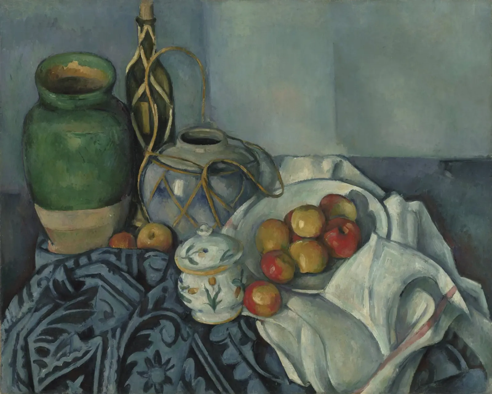 Paul Cézanne - Natura morta con mele pellicola backlit da William Store