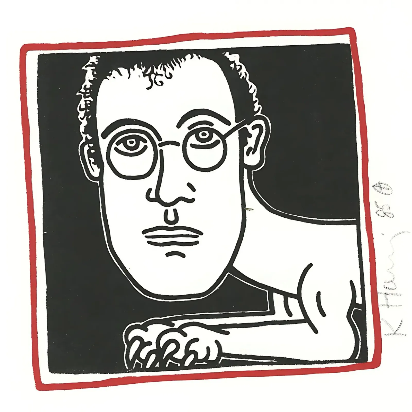 Keith Haring arte 9 carta hahnemühle da domherrick1