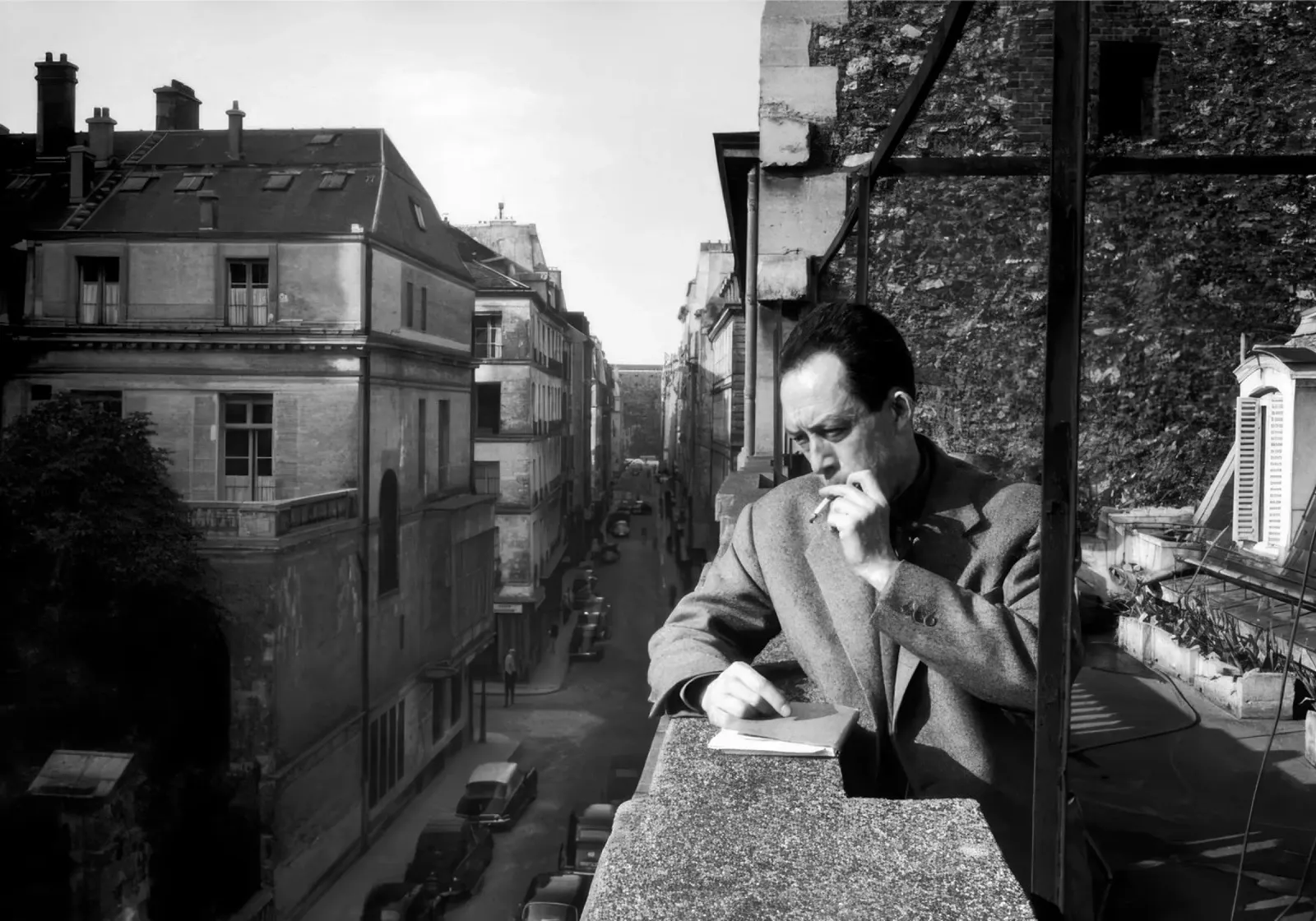 Albert Camus (1955) carta hahnemühle da vintgeseyn
