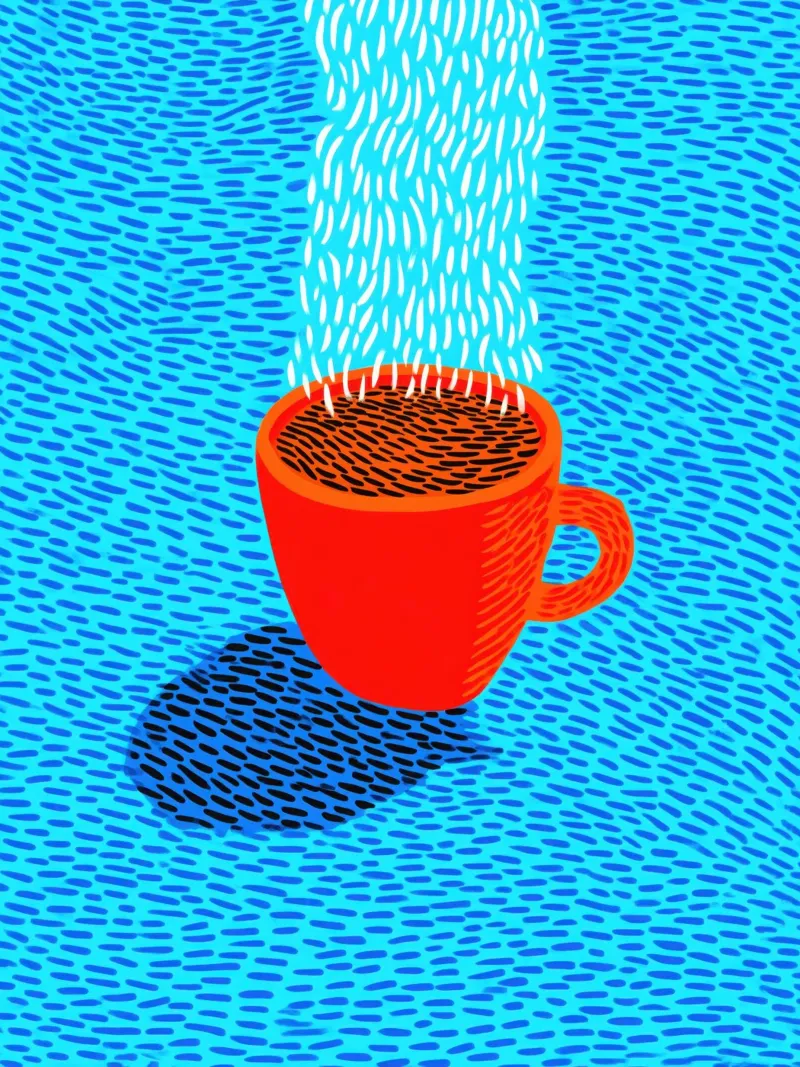 Caffè a bordo piscina | Vitalità e gioia di vivere in cucina carta hahnemühle da Autofocus