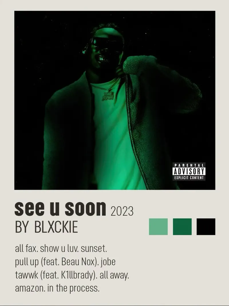 Blxckie See U Soon carta hahnemühle da Roronoa7