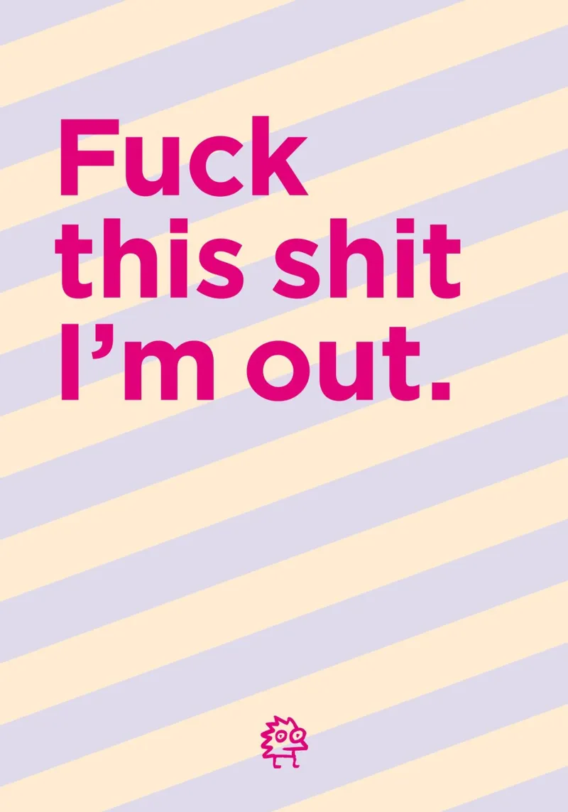 I’m out carta hahnemühle da Art Fart