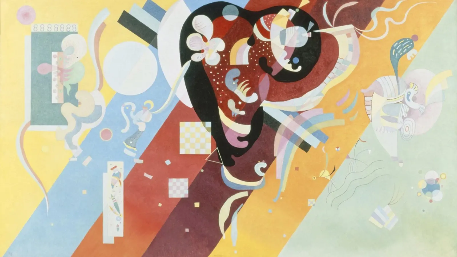Composizione IX di Wassily Kandinsky carta hahnemühle da Classic Art Prints