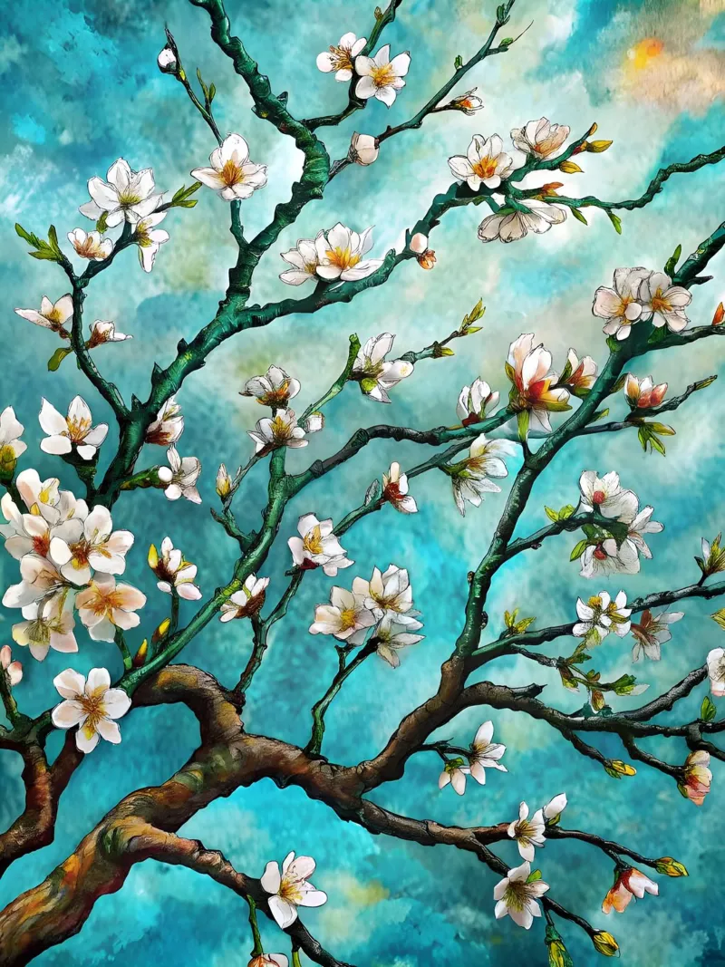 Sogni in fiore alluminio dibond da Artistic-shop