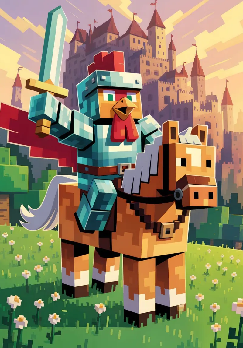 Minecraft alluminio dibond da Stellar Creative
