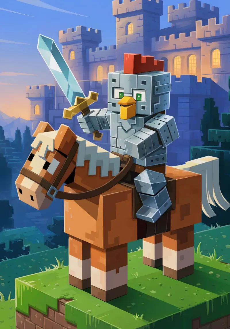 Minecraft carta hahnemühle da Stellar Creative