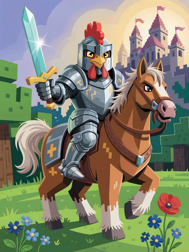 Minecraft alluminio dibond da Stellar Creative