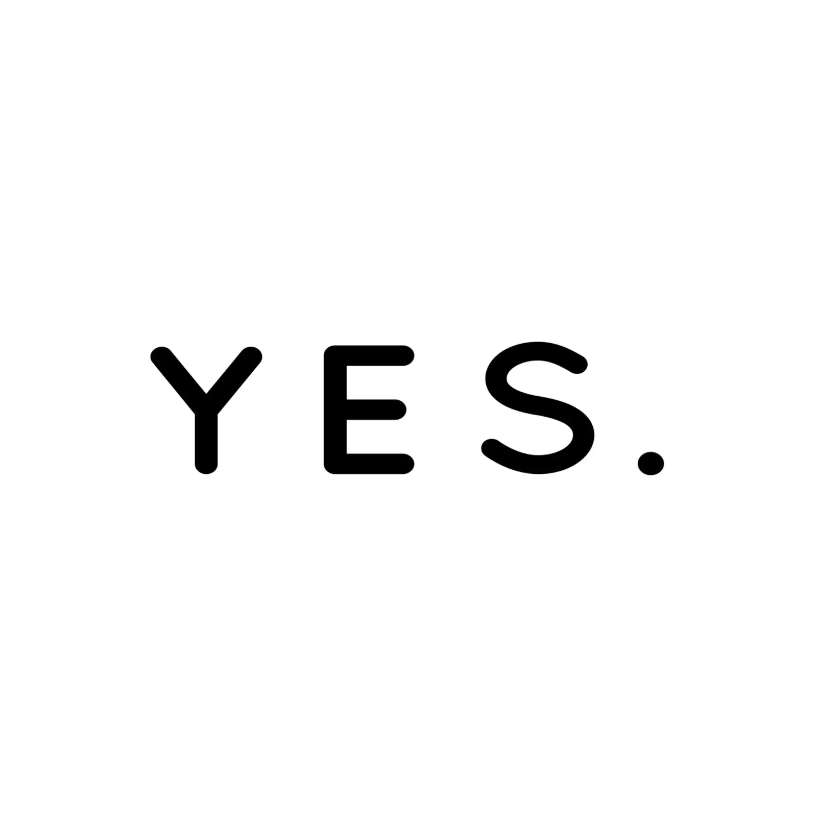 Yes | Minimal Motivational Motto canvas met Baklijst van sabidussi