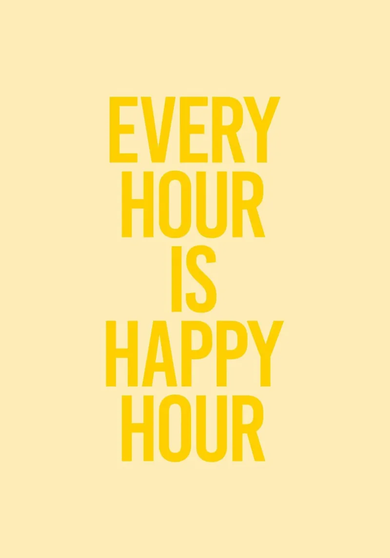 Happy Hour pellicola backlit da Tilo Kellner