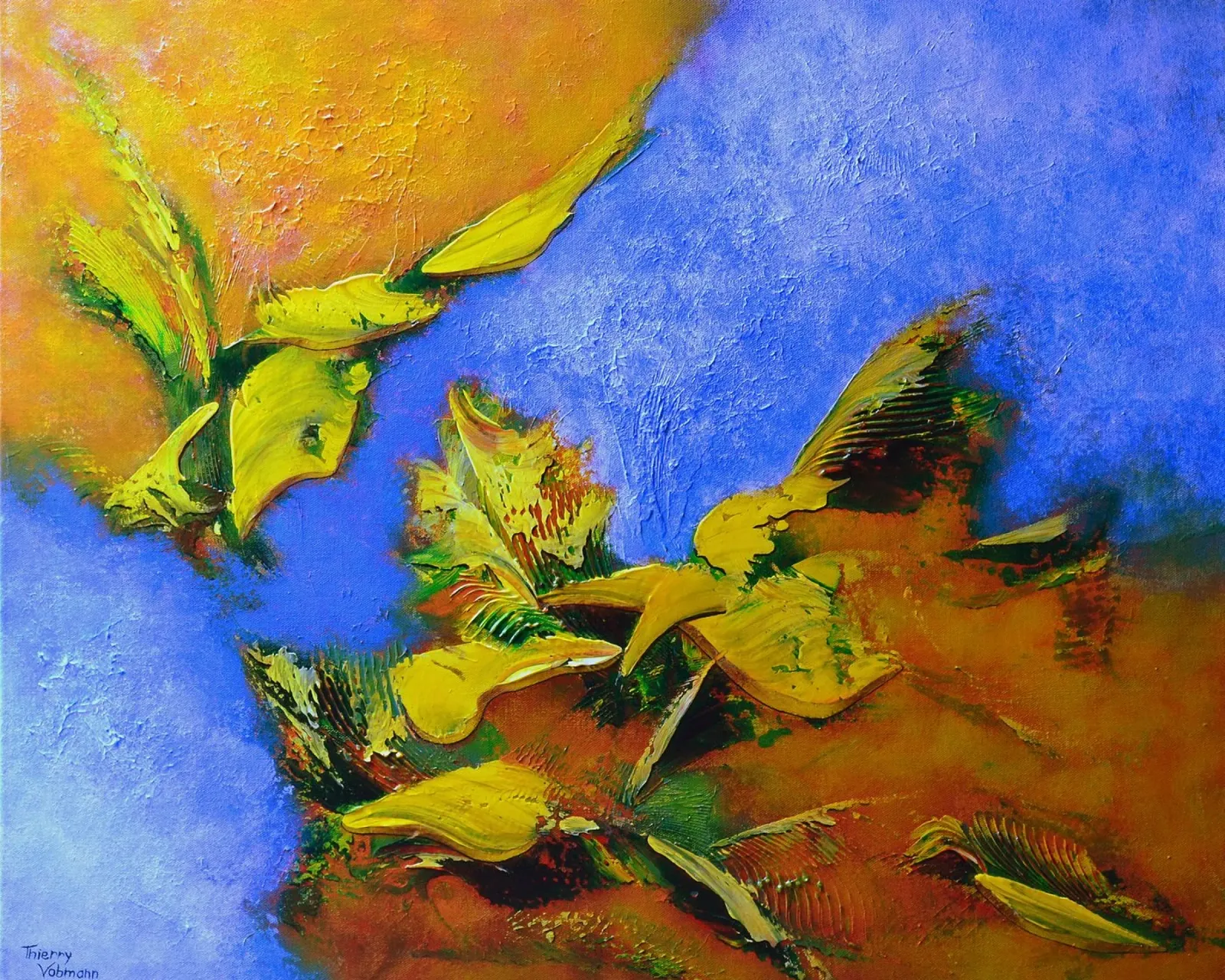ALTITUDINE. pellicola backlit da Thierry Vobmann Abstract painting