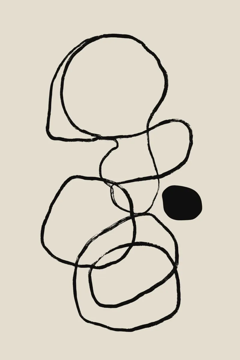 Echo Lines No 13 carta hahnemühle da treechild