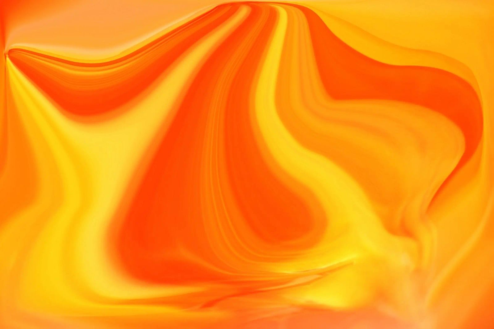 Abstract dynamic pattern in yellow, orange and red. canvas by Something for you