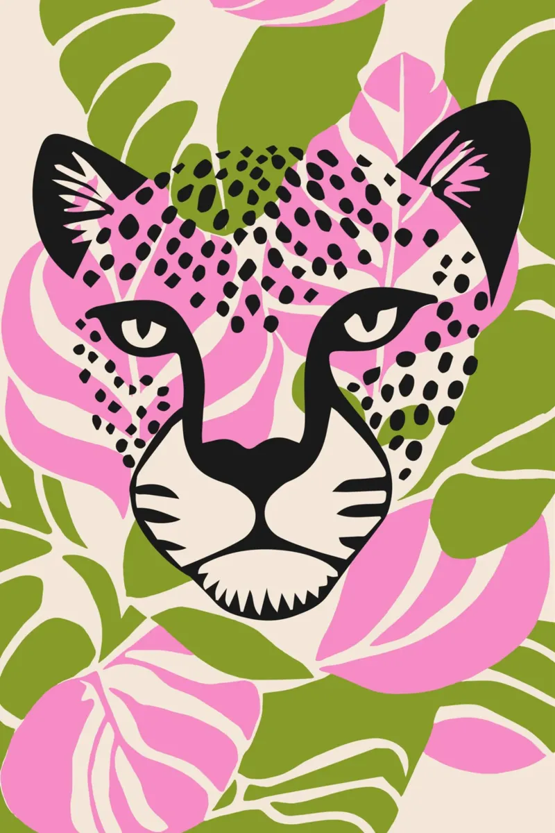 Design a faccia piatta Tiger Classic carta hahnemühle da igoshartwrks