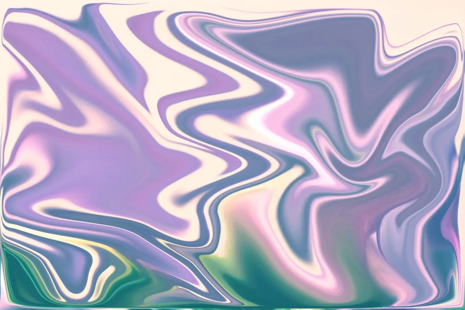 Motif dynamique abstrait en blanc, bleu, violet et vert. hahnemühle de Something for you