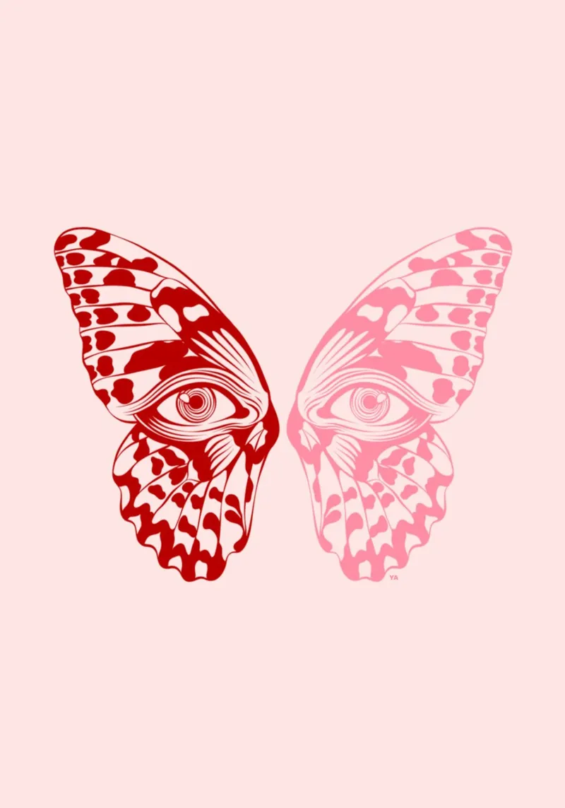 Papillon plexiglass da Lise.ya